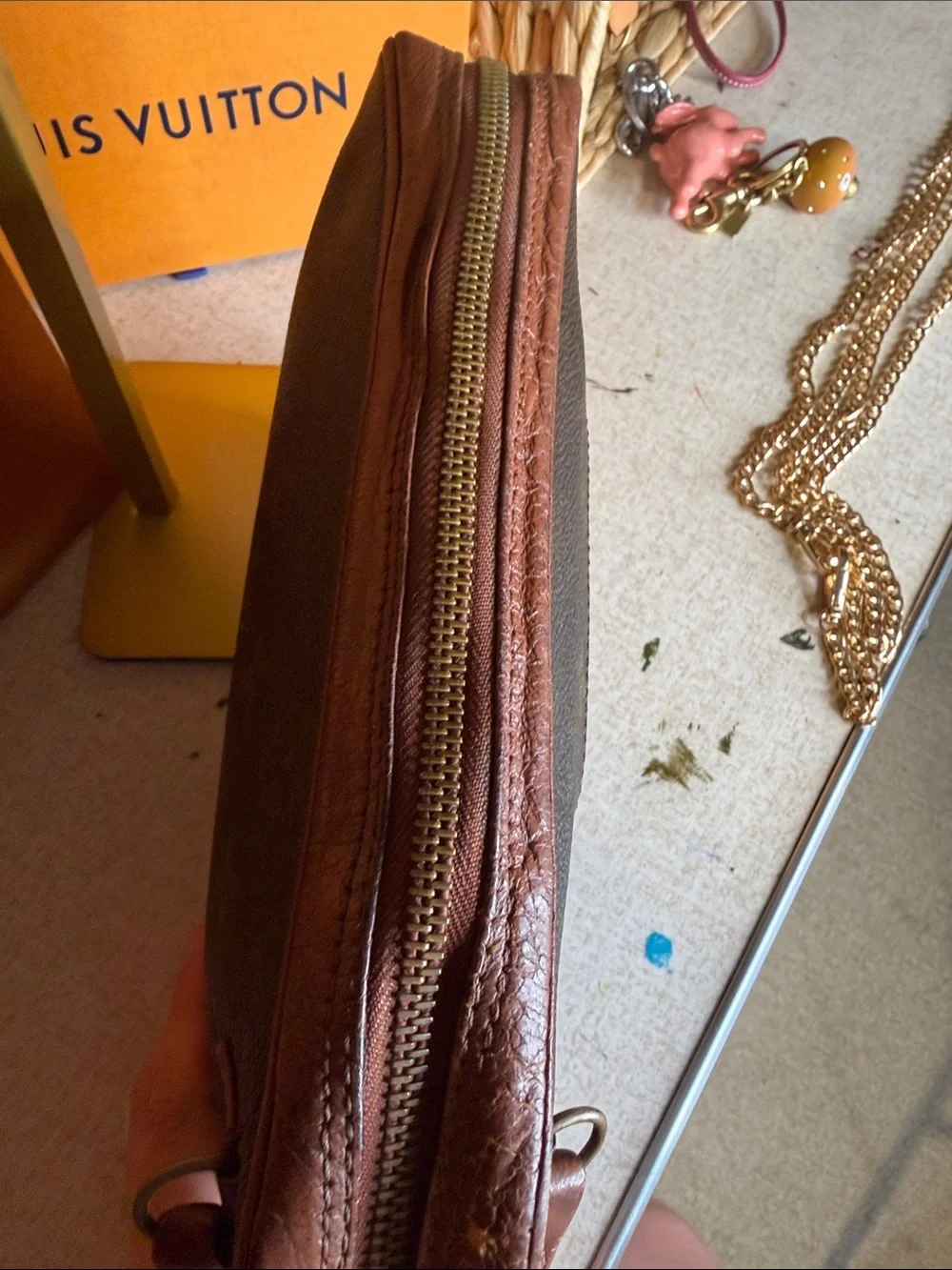 Louis Vuitton Monogram Canvas Clutch